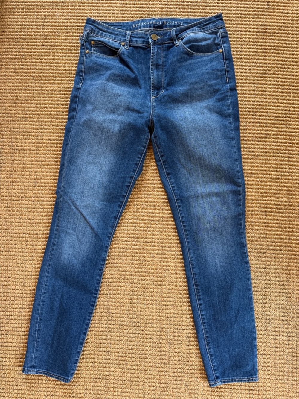 Articles Of Society Medium Blue Denim Jeans